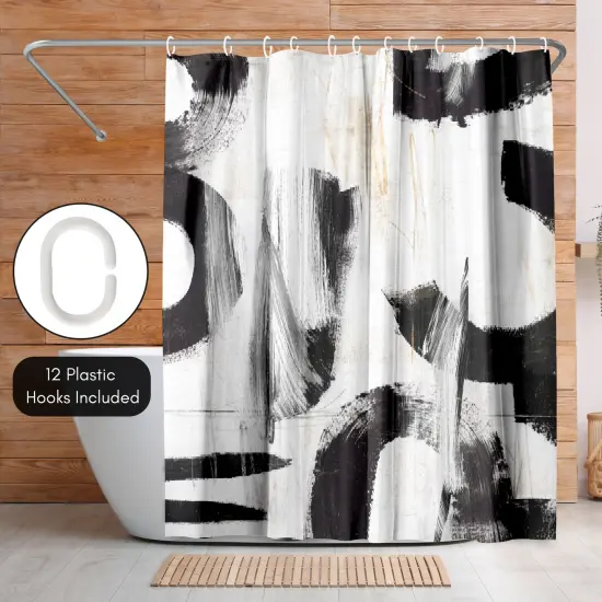 Americanflat 71" x 74" Shower Curtain, Concept Iii by PI Creative Art {5}