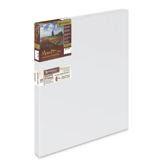 Masterpiece Monet Pro Artfix Linen Canvas - 20" x 24", Acrylic Primed {1}