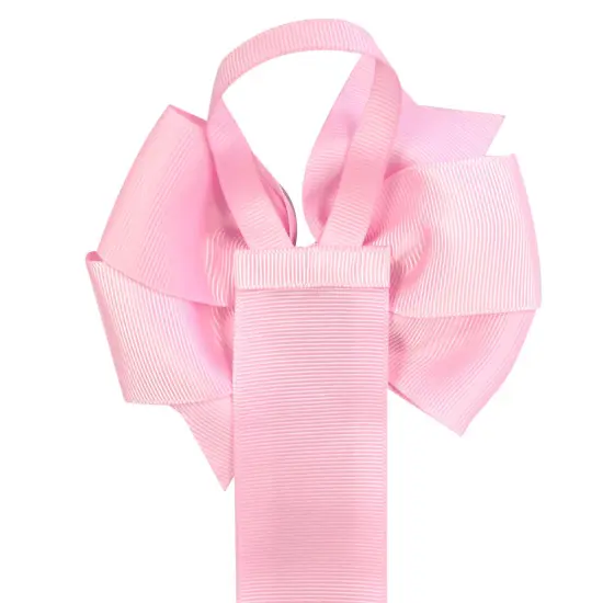 Wrapables Hair Clip and Hair Bow Holder, Pink Chevron {3}