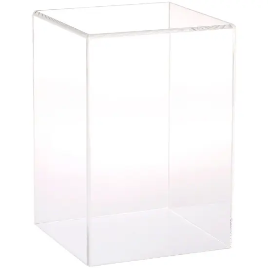 Plymor Clear Acrylic Display Case with No Base, 6" W x 6" D x 9" H {1}