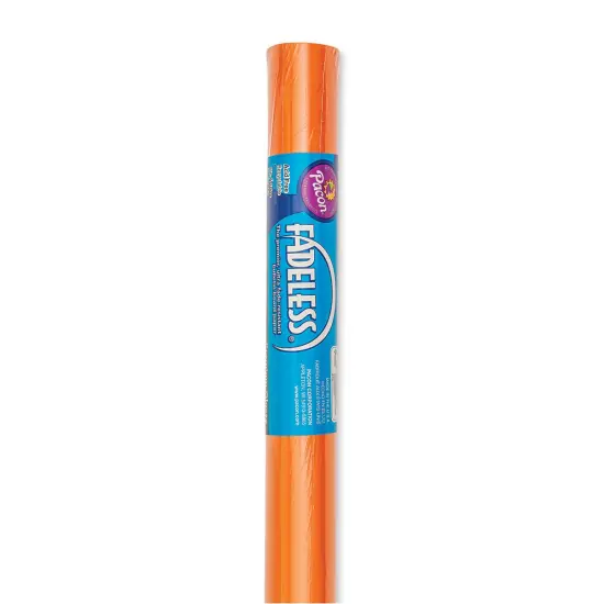 Fadeless Roll - 48" x 12 ft, Outrageous Orange {1}