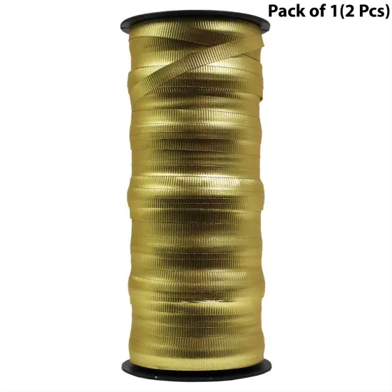 Curling Ribbon - 3/16 inch Metallic Gold | Curling Your Celebrations with Perfect Style | Raheev&reg; {1}