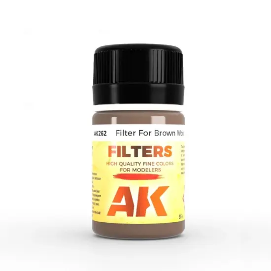 AK Interactive: Filter for Brown Wood (35ml Bottle) {1}