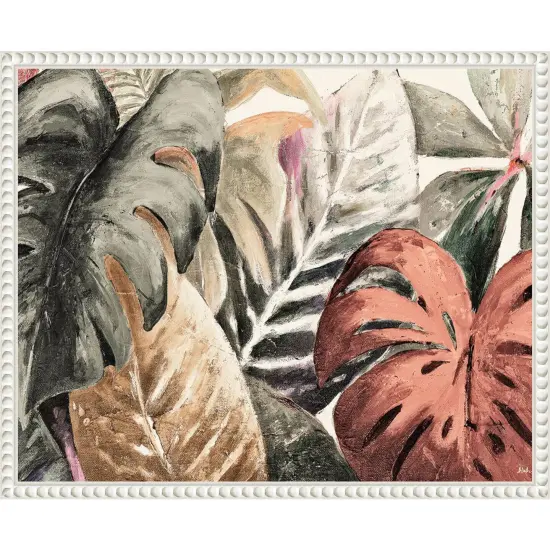 Neutral Mystic Garden II by Patricia Pinto Framed Canvas Wall Art {1}