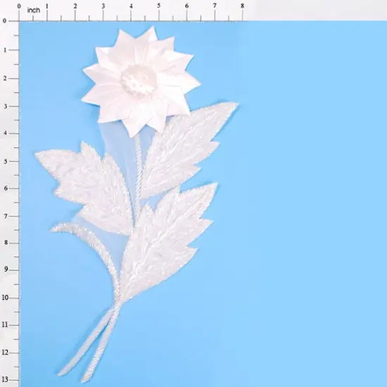 Sunflower Applique/Patch 9 1/2" x 7" Pink {2}