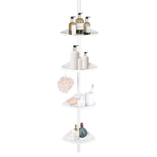 Rustproof Shower Caddy Corner for Bathtub Storage {1}