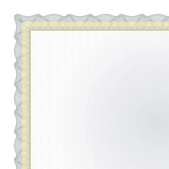 Great Papers! Certificate, Navy Twisty Graph with Gold Foil, 8.5" x 11", Printer Compatible, 15 sheets {2}
