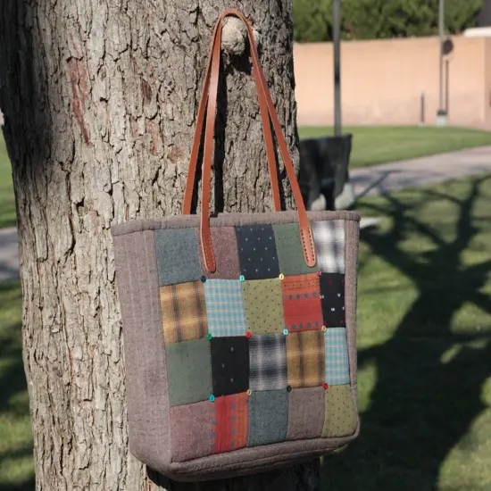 [DIY Bag Pattern] Square Patch Bag - Digital Pattern {3}
