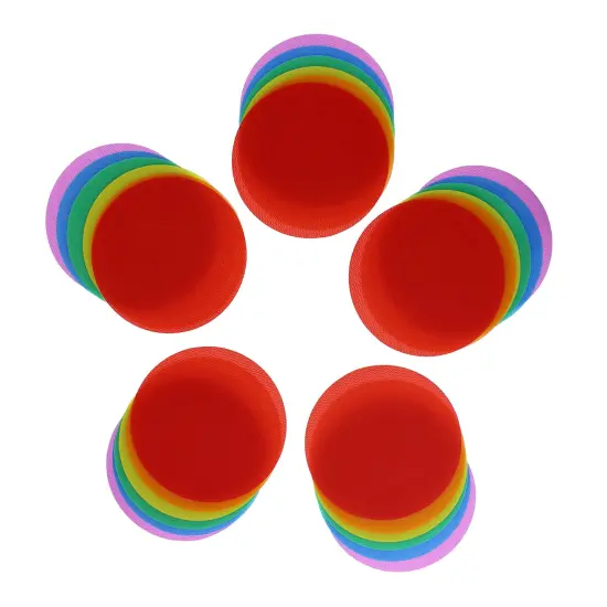 Get Out! Circle Marker Sitting Dots 5&rdquo; Circle Markers for Classroom, 30-Pack {1}