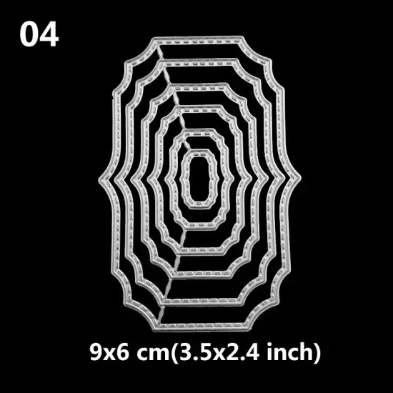 Metal Frame Nesting 6 Piece Dies Set {2}