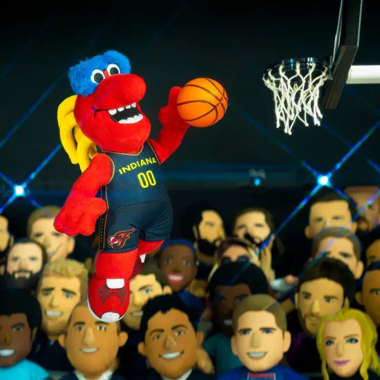 Bleacher Creatures Indiana Fever Freddy 10" Mascot Plush Figure {6}