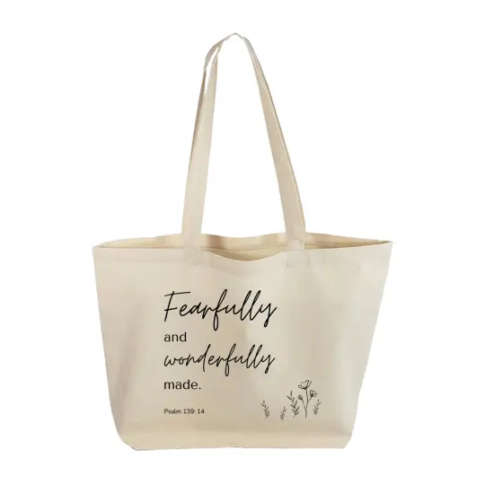Blessed Simplicity Christian Tote Bags {5}