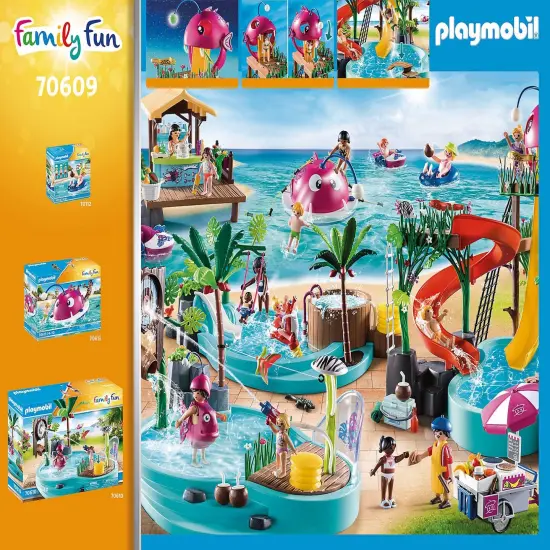 Playmobil Water Park with Slides {4}
