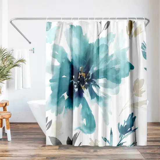 Finesse I by PI Creative Art Shower Curtain 71" x 74" {1}