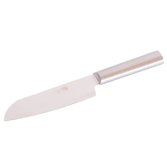 Rada Cutlery Cook's Utility Knife for Smooth, Even Cutting, 4.75 inch Stainless Steel Blade, with Solid Aluminum Handle {1}