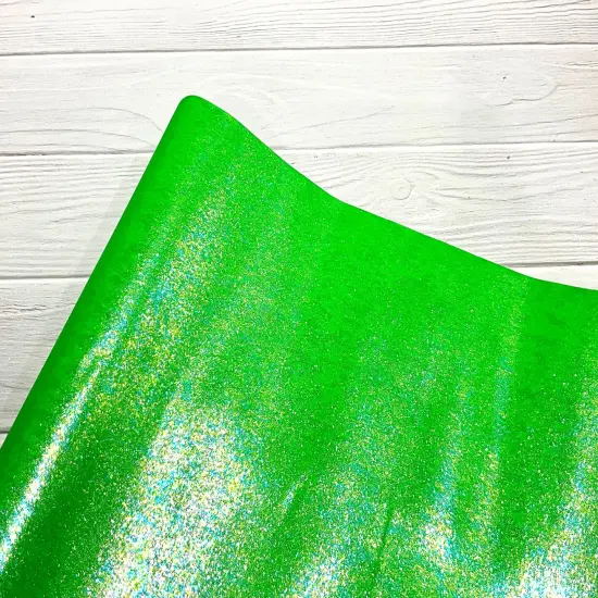 Oil Slick Vinyl Bright Green {1}
