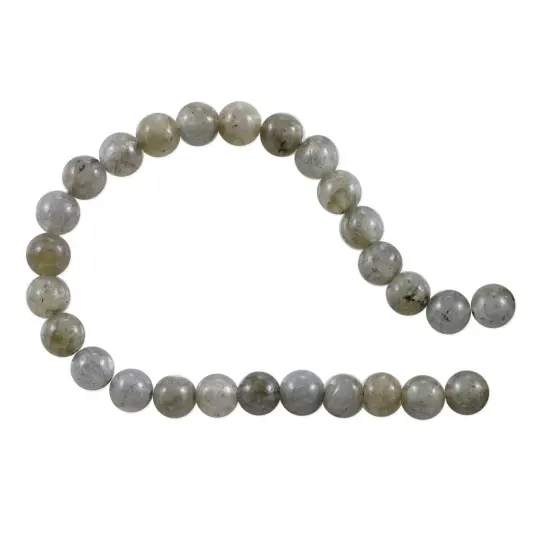 JewelrySupply Labradorite Round Beads 4mm (15" Strand) {1}