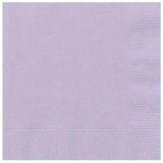 Lavender Solid Luncheon Napkins, 20ct {1}