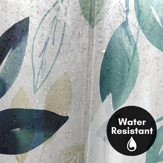 Americanflat 71" x 74" Shower Curtain, Green Sleeves I by PI Creative Art {3}