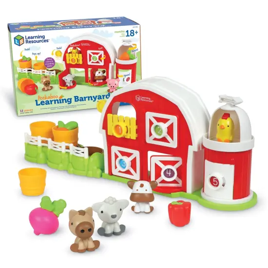 Peekaboo Learning Barn Play Set {1}