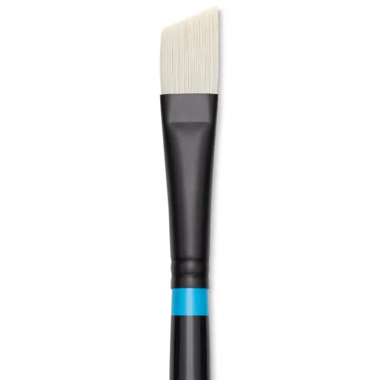 Princeton Series 6500 Aspen Synthetic Brush - Angle Bright, Size 10, Long Handle {1}