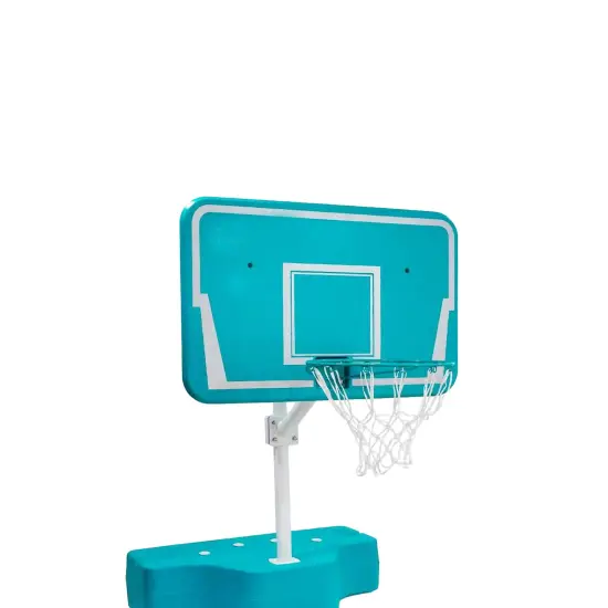 Northlight 42 Inch Poolside Adjustable Basketball Hoop for In-Ground Pools Green {5}