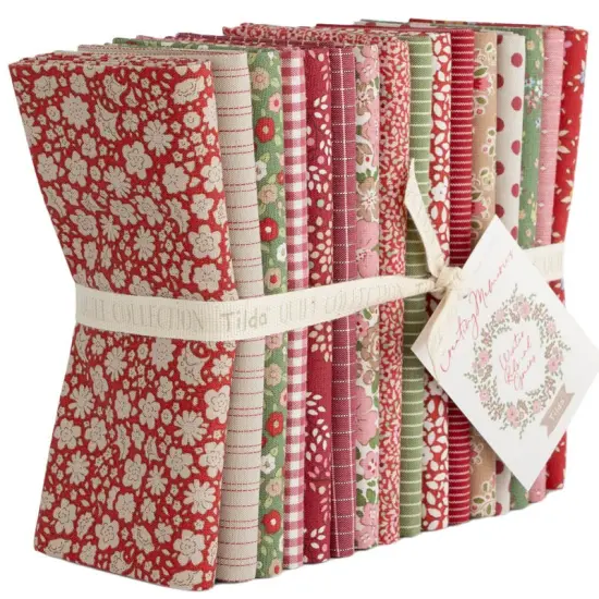 Tilda Fabrics Creating Memories Winter Fat Quarter Bundle - 20" x 22" - 100% Cotton {1}