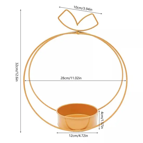 Elegant Wedding Centerpieces Party Decor 10X Metal Geometric Gold Centerpiece {5}