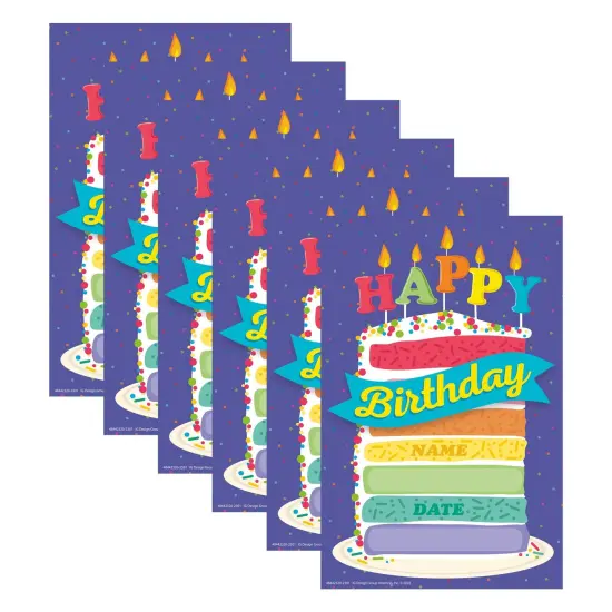 Birthday Recognition Award, 36 Per Pack, 6 Packs {1}
