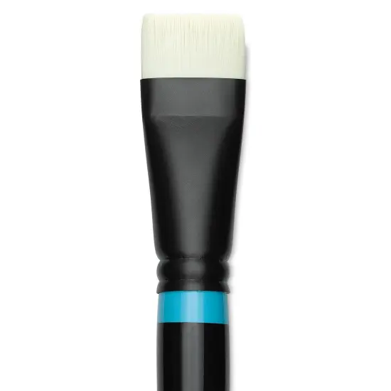 Princeton Series 6500 Aspen Synthetic Brush - Size 14, Short Bright, Long Handle {1}