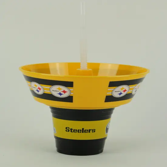 NFL Pittsburgh Steelers Plastic Grub Tub and Tumbler {3}