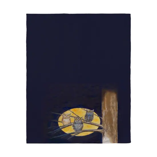 Betsy Drake Night Owls Beach Towel Multicolor {1}