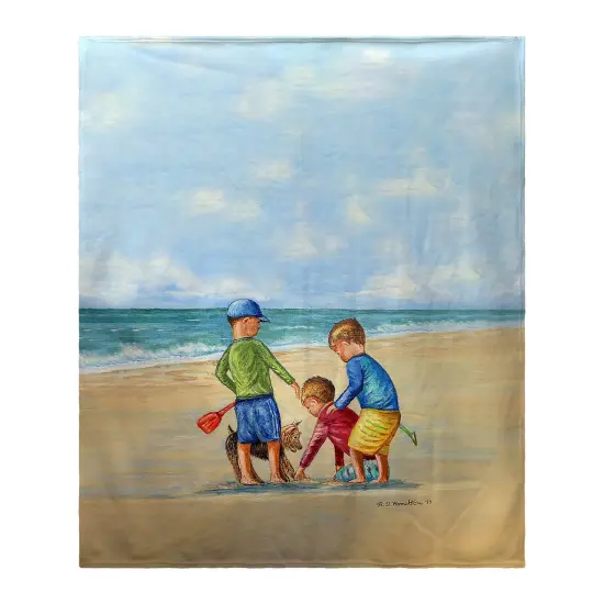 Betsy Drake Buried Treasure Throw Multicolor {1}