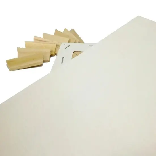 Two 11x14" Artist Canvases - Pre-Stretched Cotton Duck Double Acrylic Gesso {2}