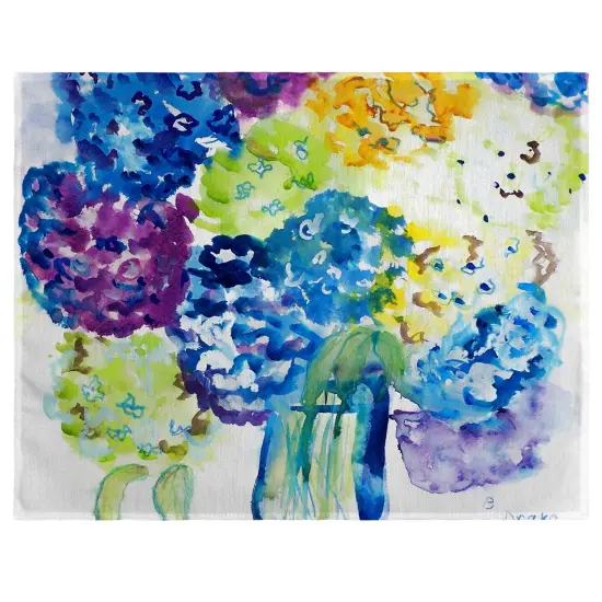 Betsy Drake Betsy's Hydrangea Place Mat Set of 4 {1}
