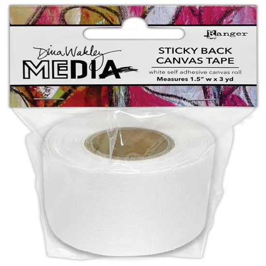 Dina Wakley MEdia Sticky Back Canvas Tape-1.5" {1}