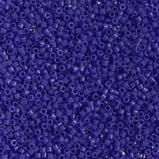 Miyuki Delica 250g Opaque Glass Beads, 11/0 Blue Cyan (DB1138) {1}