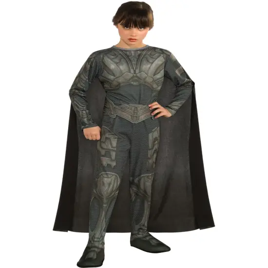Childs Girls Superman Man of Steel Faora Costume {1}