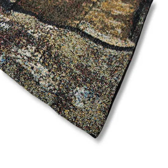 Paris Forgotten Tapestry Wall Hanging with Decorative Rod 52 In. X 35.5 In. {4}