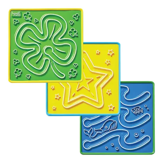 Kaplan Early Learning Company Mindful Mazes - 6 Double-Sided Boards {2}
