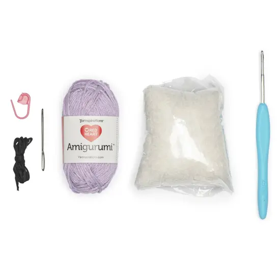 Red Heart Amigurumi Kit-Pete The Bunny {2}