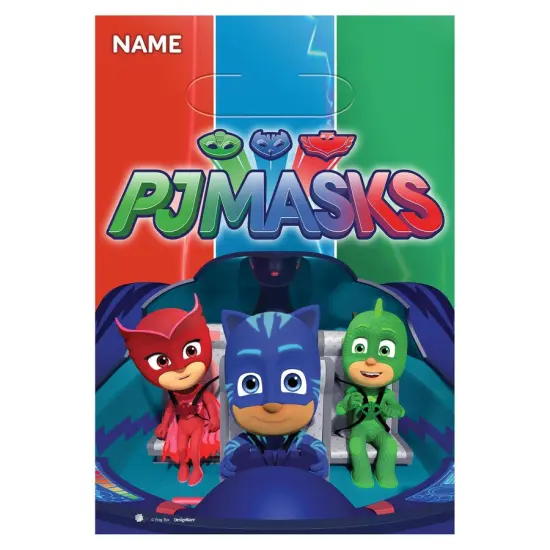 PJ Masks Folded Loot Bags {1}