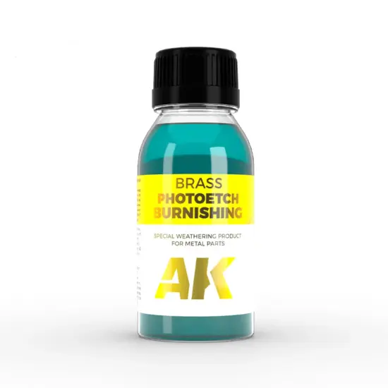 AK Interactive: Photoetch Burnishing (100ml Bottle) {1}