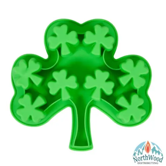 Silicone Soap Mold - Shamrock {2}