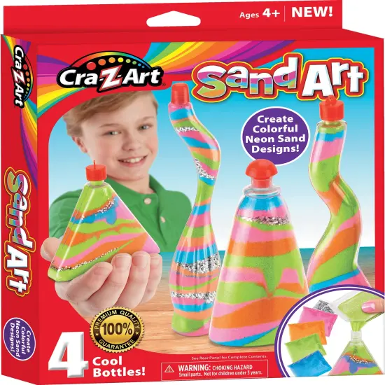 Cra-Z-Art Sand Art Kit-Makes 4 {2}