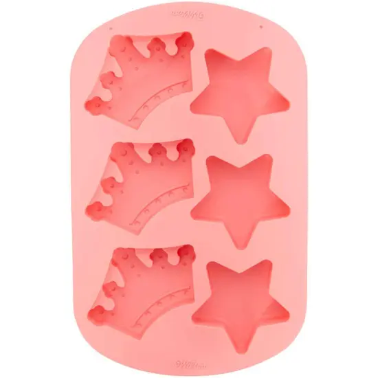 Silicone Soap Mold - Star and Crown {1}