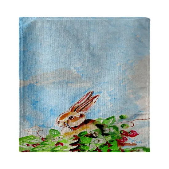 Betsy Drake Jack Rabbit Kitchen Towel {1}