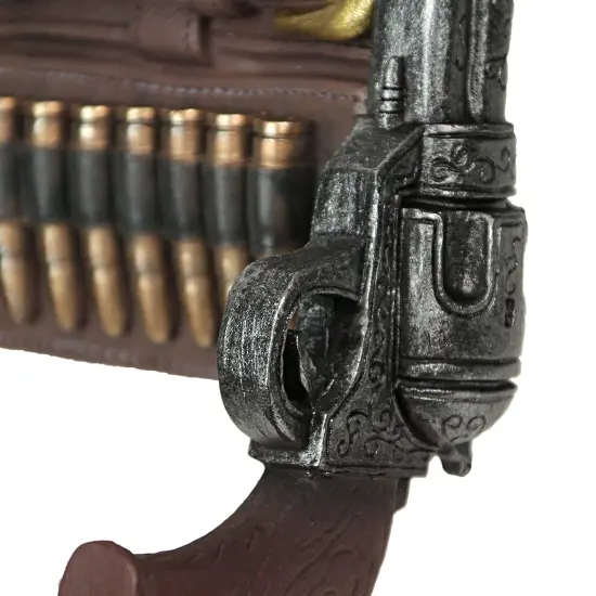 Wipe of the Wild West Double Six Shooter Western Cowboy Toilet Paper Roll Holder {4}