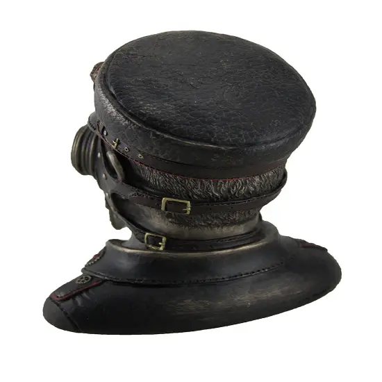 Steampunk Plague Doctor Antique Bronze Finish Trinket Box {4}