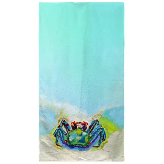 Betsy Drake King Crab Beach Towel Multicolor {1}